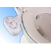 Bidet One Dual Nozzle Hot and Cold Fresh Water Spray Non-Electric Mechanical Bidet Toilet Seat Attachment with Feminine Nozzle NMB1300 - B075M1Z989